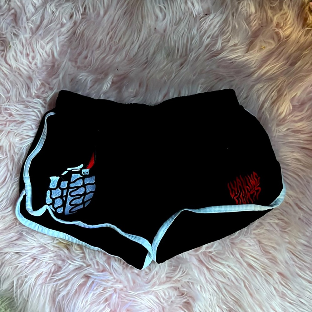ꕥBlack Skeleton Shorts